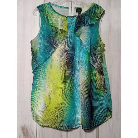Worthington Shirt Ladies Extra Large Sleeveless Colorful‎ Light Weight - Picture 1 of 7